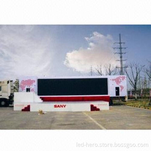 Trailer LED Display, Strong Advertising and Propaganda Effect, Easier to Install and Move